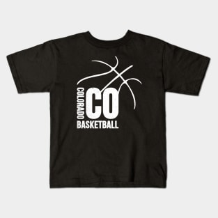Colorado Basketball 02 Kids T-Shirt